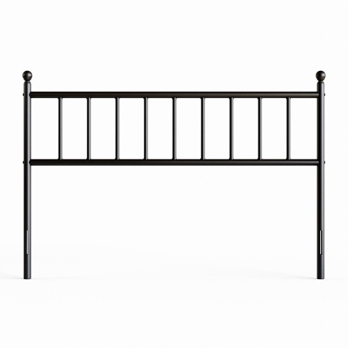Rest Haven Steel Vertical Bar Metal Headboard, Full - New/Unopened - Lot 578