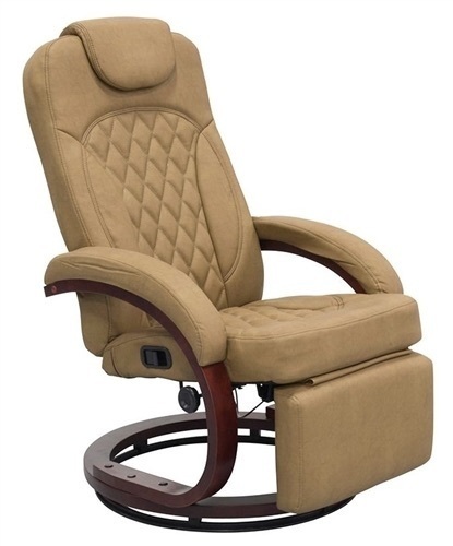 Thomas Payne Euro Recliner Swivel Chair with Footrest for RV - Appears New  - Lot 583