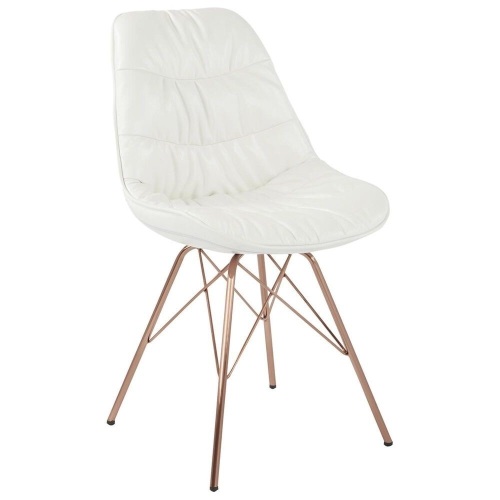 OSP Home Langdon Chair in White - Appears New   - Lot 785