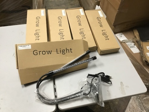Lot of (5) Timer Control 1000W LED Grow Lights - Appear New  - Lot 959