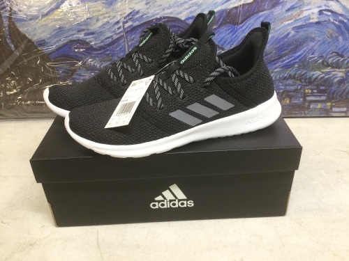 Adidas Cloudfoam Pure Running Shoes, Womens 9.5 - New  - Lot 961
