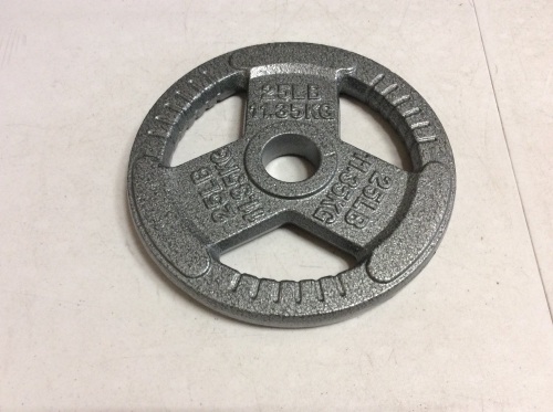 Balancefrom Iron Plate 25 lb 2" Center - Appears New - Lot 1023