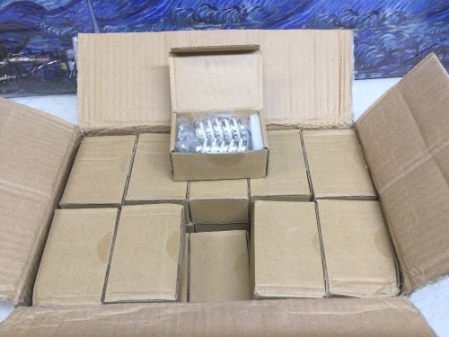 Case of (36) Cup Magnets, 12 pc, 95lbs Holding Force, Neodymium Rare Earth Magnets with Countersunk Hole, Screws - New  - Lot 1052