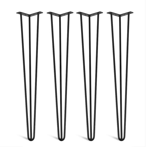 30" Metal Hairpin Table Legs, Set of 4 - Appear New  - Lot 1112