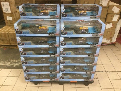Lot of (26) Disney Pixar Cars Florida 500 Mini Stunt Sets - New  - Lot 75