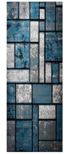 Lot of (2) Msrugs Allman Blue Runner Rugs, 2' x 7' - Appear New  - Lot 626