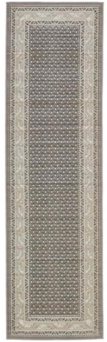 Unique Loom Williamsburg Allover Gray 2' 9 x 9' 10 Runner Rug - Appears New  - Lot 644