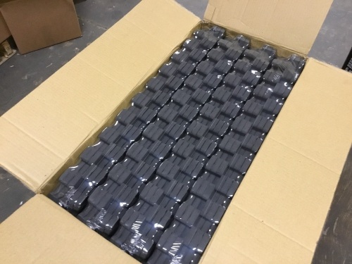 Case of (4) Black 24" x 24" Foam Interlocking Gym Flooring, 6 Pack - Appears New - Lot 584