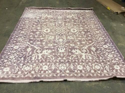 Unique Loom New Classical Olympia Purple 8' x 10' Area Rug - Appears New  - Lot 846