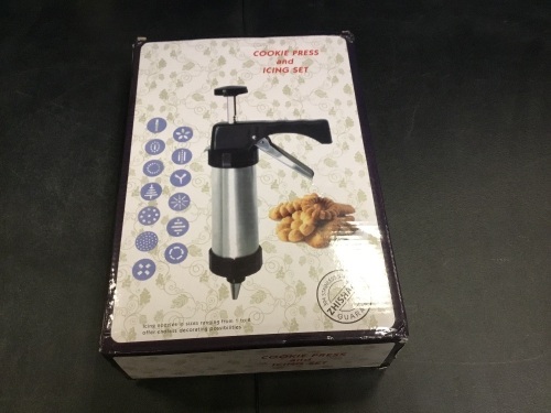 Kabola Cookie Press and Icing Set - Appears New - Lot 1028