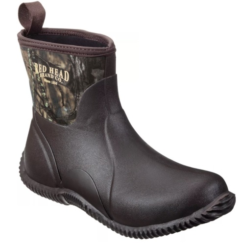 RedHead Mallard Waterproof Outdoor Boots for Men - Mossy Oak Break-Up Country - 8M, E-Commerce Return - Lot 402