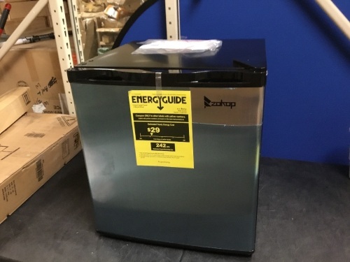 Zokop Compact Upright Single Door Mini Freezer 1.1 Cu Ft - Appears New  - Lot 103