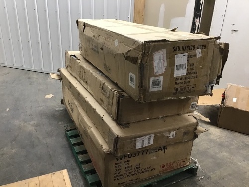 Pallet of Incomplete Sofas - Unknown Conditions - Lot 1137