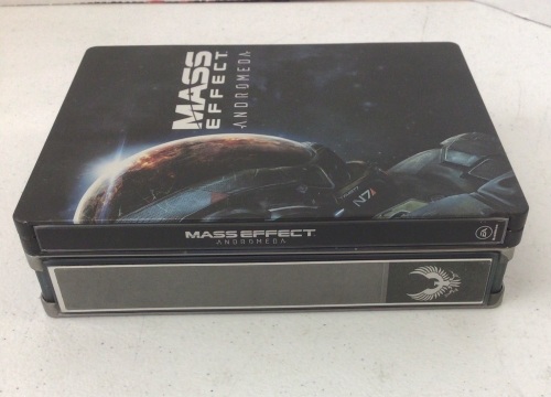 Lot of 2 Xbox One Steelbook Games, Mass Effect Andromeda, and Halo 5, E-Commerce Return - Lot 439