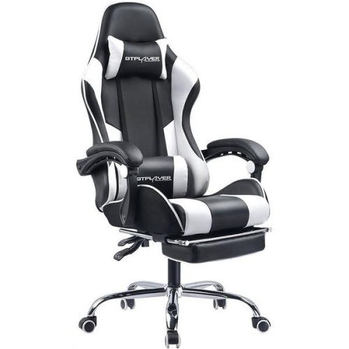 GTRacing Pro Series Gaming Chair with Foot Rest - Appears New  - Lot 1004