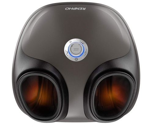 RENPHO Foot Massager with Heat, Multi Setting Electric Shiatsu Massager Machine with Tapping and Deep Kneading Massage, New in Box - Lot 651
