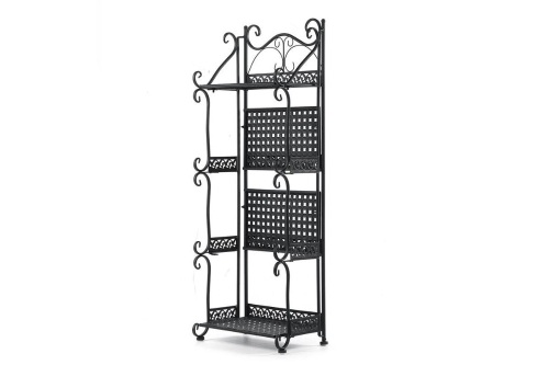 Folding Metal Plant Stand - Appears New  - Lot 546