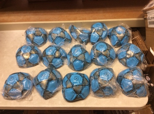 Lot of (15) Machine Sewn Soccer Balls - New - Lot 1041
