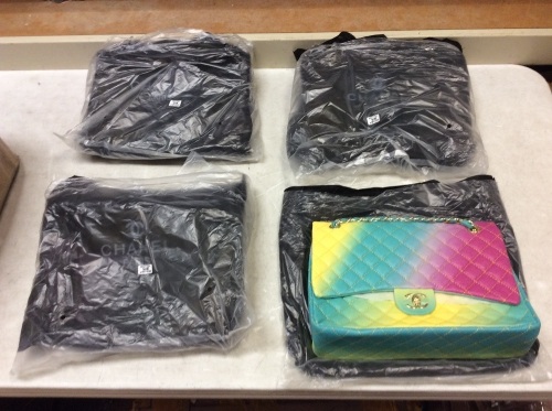 Lot of (4) Rainbow Crossbody Purses - Appear New  - Lot 1055