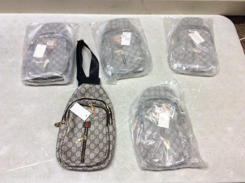 Lot of (5) Sling Chest Bags - Appear New - Lot 1107