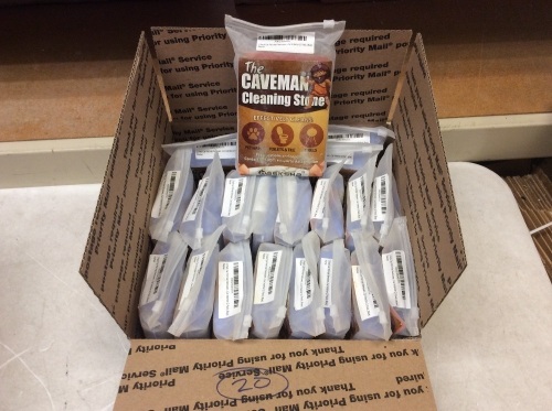 Lot of (20) Caveman Cleaning Stone Pet Hair Remover Pumice Stone, 2 Pack - New - Lot 1084