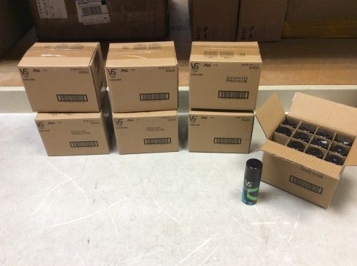 Lot of (7) Cases of VS Sassoon Lock 'N Load Long-Lasting Strong Hold Hair Spray for All Hair, 12 ct - New - Lot 142