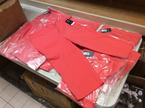 Lot of (10) Counterparts Coral Super Stretch Pants, 1X - New - Lot 1024