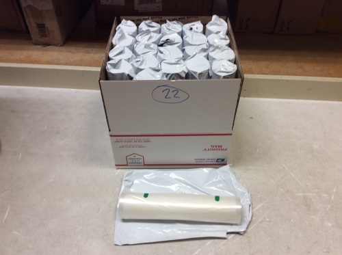 Lot of (22) 11" Vacuum Sealer Bag Rolls - Appear New  - Lot 1111
