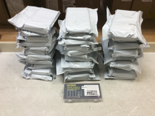 Lot of (37) OCGIG 225 Pc O-Ring Assortments - Appear New - Lot 326
