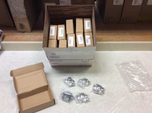 Lot of (12) Push Button Cabinet Locks, 5 Pcs - New - Lot 1074