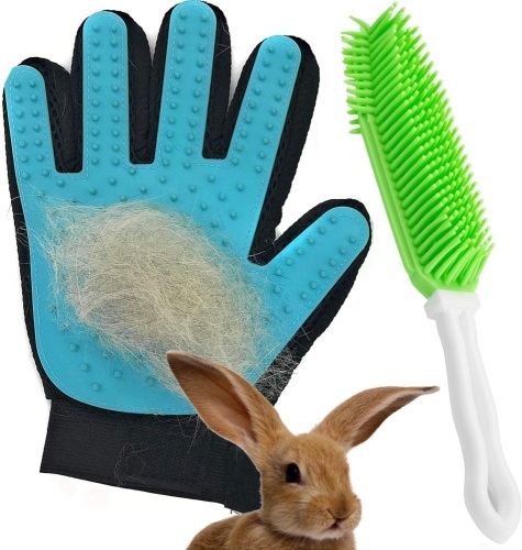 Case of (100) New Pet Groomin Glove and Brush Sets. - Lot 70