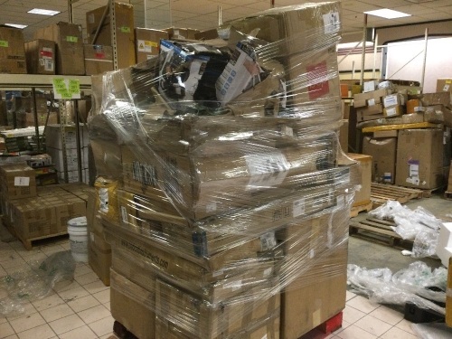 Pallet of Salvage DOT COM Returns. Will Contain Broken and Incomplete Items - Lot 100