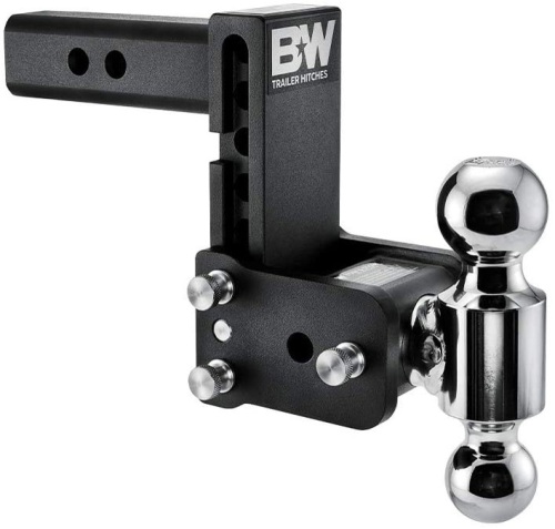 B&W Tow & Stow - Fits 2" Receiver, Dual Ball (2" x 2-5/16"), 5" Drop, 10,000 GTW. Appears New - Lot 62