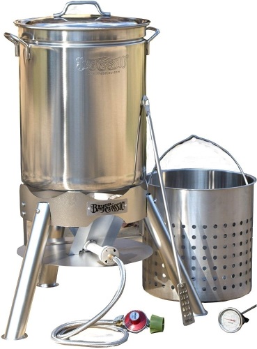Bayou Classic 800-144 44 quart Boil and Brew. Appears New - Lot 55