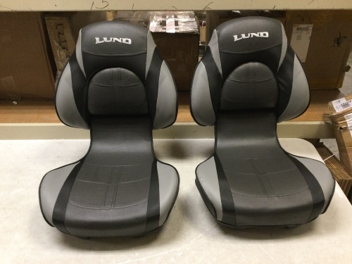 Lot of (2) New Lund Boat Seats - Lot 46
