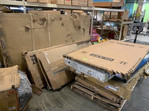 Pallet of E-Commerce Returns. Includes Billiards Table, Ping Pong Table, and More. Items may be damaged for parts or repair - Lot 244