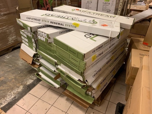 Pallet of Cap-A-Tread. Contains Quantities of Several Styles. - Lot 248