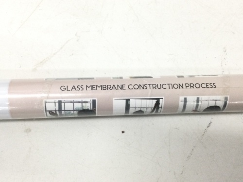 GLASS MEMBRANE CONSTRUCTION PROCESS,APPEARS NEW