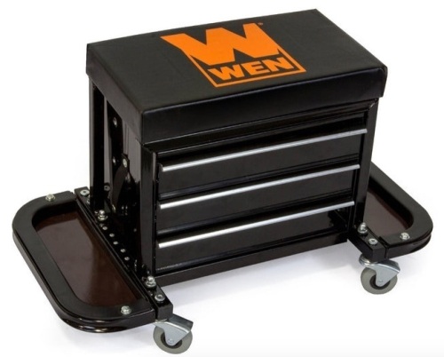 WEN Garage Glider Rolling Tool Chest Seat Item: 73015 - Lot 26