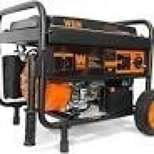 WEN PRODUCTS Model # 56475 :  4750 Watt Portable Generator W / Electric Start  - Lot 55