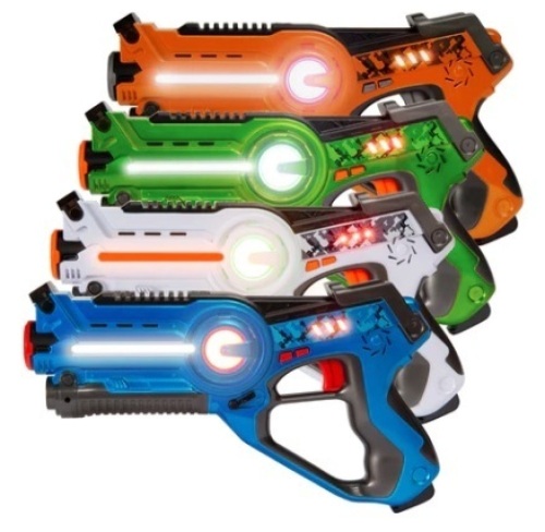 Set of 4 Infrared Laser Tag Guns w/ 4 Settings - Lot 321