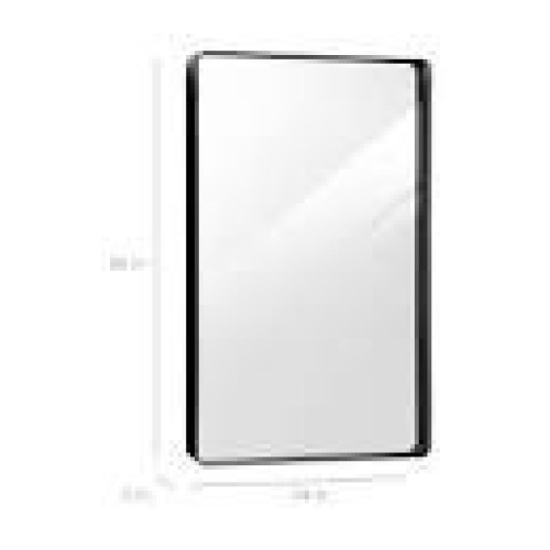 BCP. SKY.  5932  :  Best Choice products  24 X 36 In Recessed Bathroom  Vanity 2 - Way Wall Mirror  W  / Rounded  Corners  - Lot 63