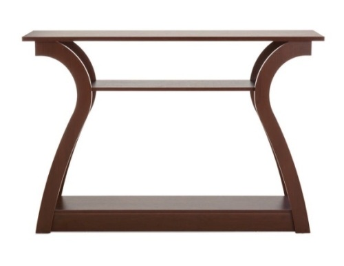 47in 3-Shelf Entryway Display Console Accent Table - Lot 221