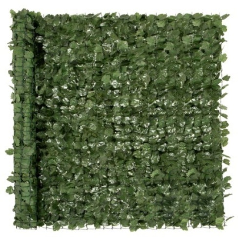 Outdoor Faux Ivy Privacy Screen Fence, 94x59in - Lot 331