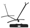 Portable Heavy-Duty Steel Hammock Stand w/ Built-In Wheel, Case - 9ft - Lot 248