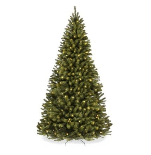6ft Pre-Lit Artificial Spruce Christmas Tree w/ Incandescent Lights - Lot 364