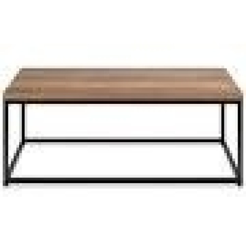BCP. SKY. 5502. :  Best Choice Products  44 In Modern Industrial Style Rectangular  Wood Grain Top Coffee Table W / Metal Frame  - Lot 91