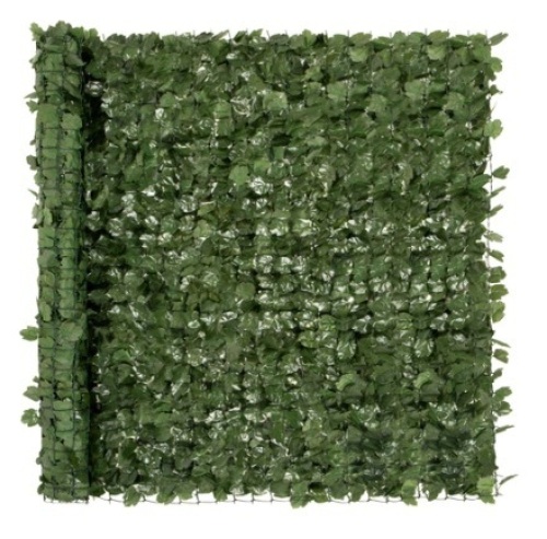 Outdoor Faux Ivy Privacy Screen Fence, 94x59in - Lot 622