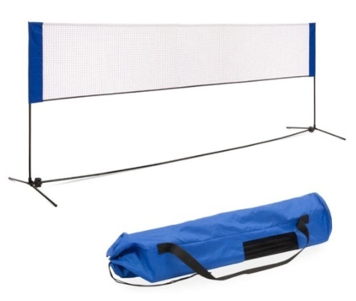 Portable Freestanding Volleyball, Tennis, Badminton Net - 12.5ft - Lot 497