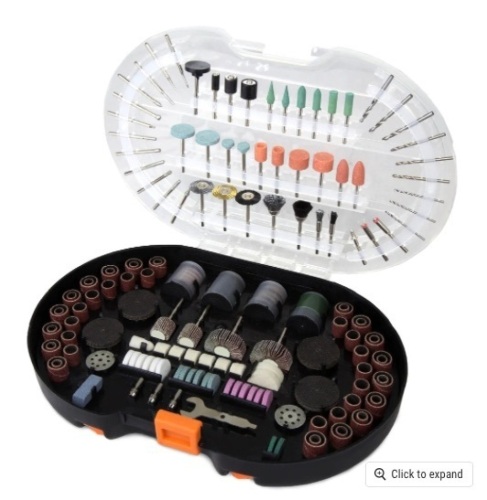 WEN 230327A 327-Piece Rotary Tool Accessory Kit w/ Carrying Case - Lot 635